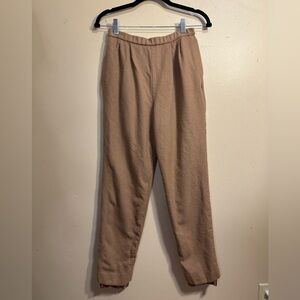 Vintage Pendleton Camel Wool Trousers, Made in USA, Classic Tailored Fit